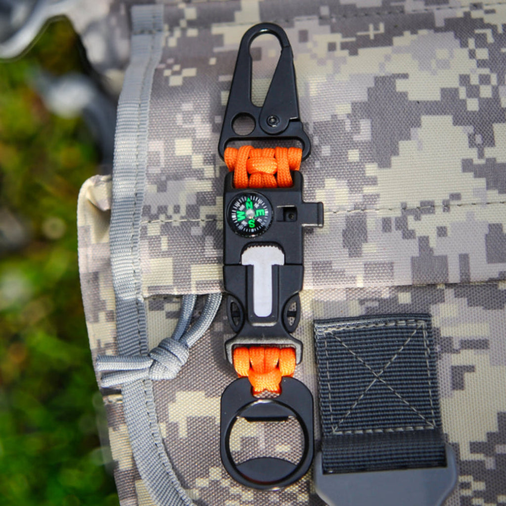 6 in 1 Paracord Survival Clip On
