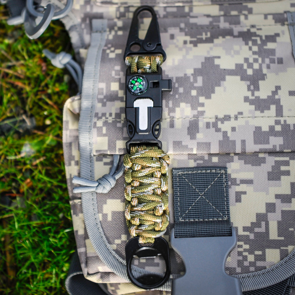 8 in 1 Paracord Survival Clip On