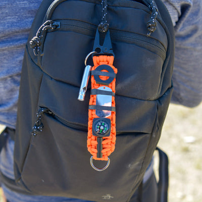 13 in 1 Paracord Survival Clip On