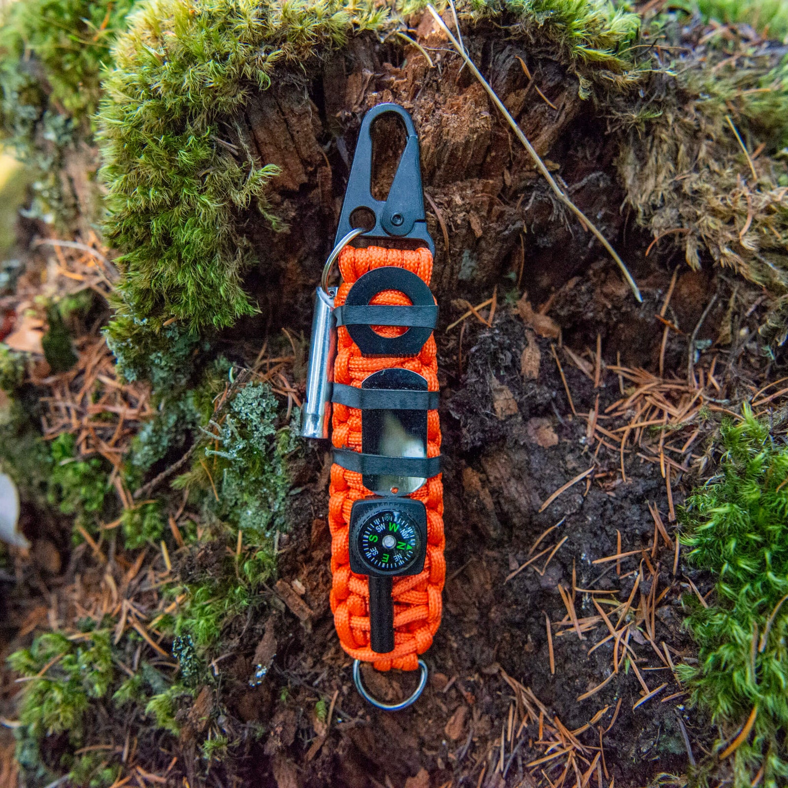 13 in 1 Paracord Survival Clip On