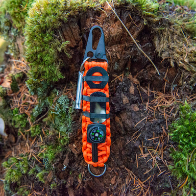 13 in 1 Paracord Survival Clip On