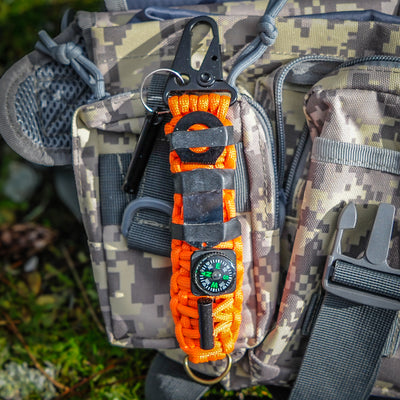 13 in 1 Paracord Survival Clip On