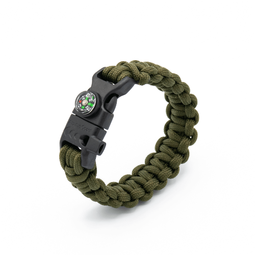 5 in 1 Paracord Bracelet (Army Green)