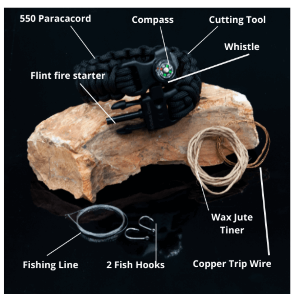 10 in 1 Paracord Survival Bracelet