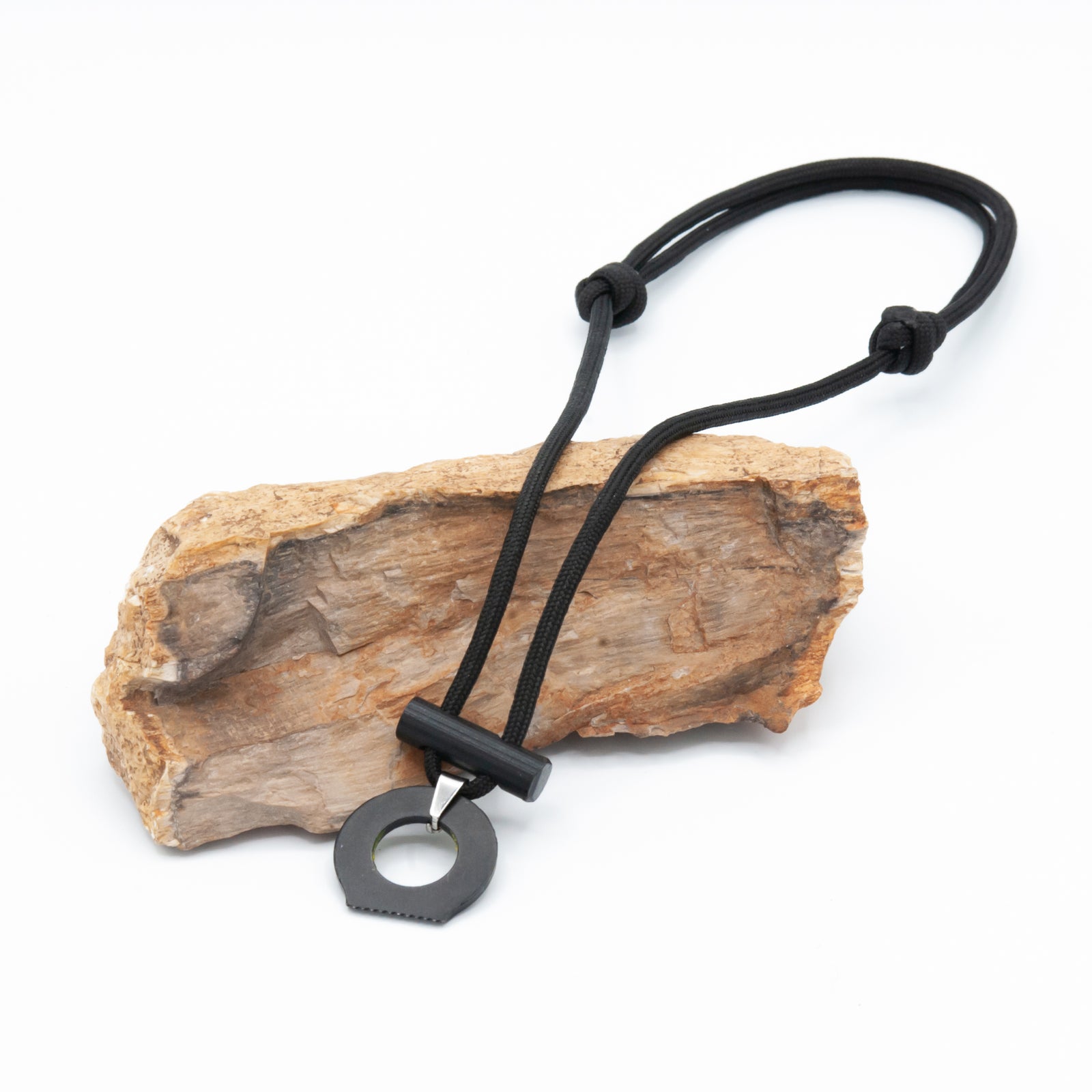 Flint/Striker Paracord Necklace