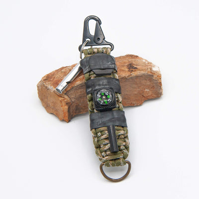 13 in 1 Paracord Survival Clip On
