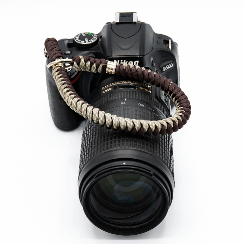 Camera Wrist Strap (Brown/Grey)