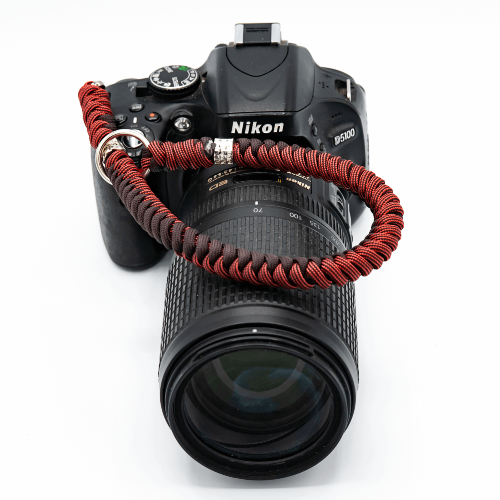 Camera Wrist Strap (Burgandy/Brown)