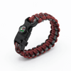5 in 1 Paracord Bracelet (Red Camo)